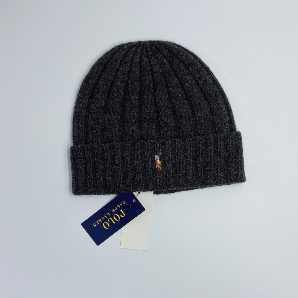 Polo Ralph Lauren Pony Lambs Wool Knit Beanie